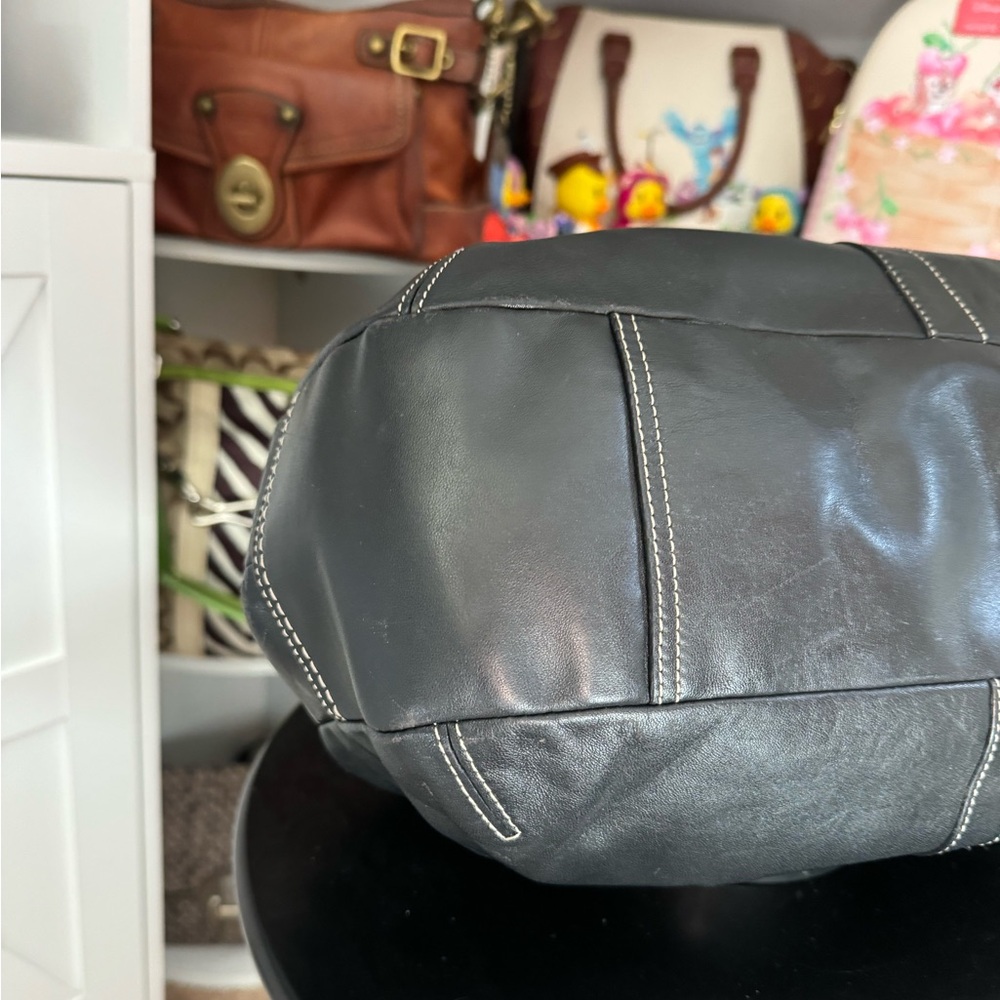 Coach 2010 Ergo Black Kisslock Satchel - Picture 11 of 15